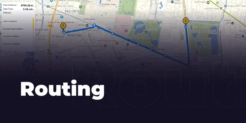 Map API Map data