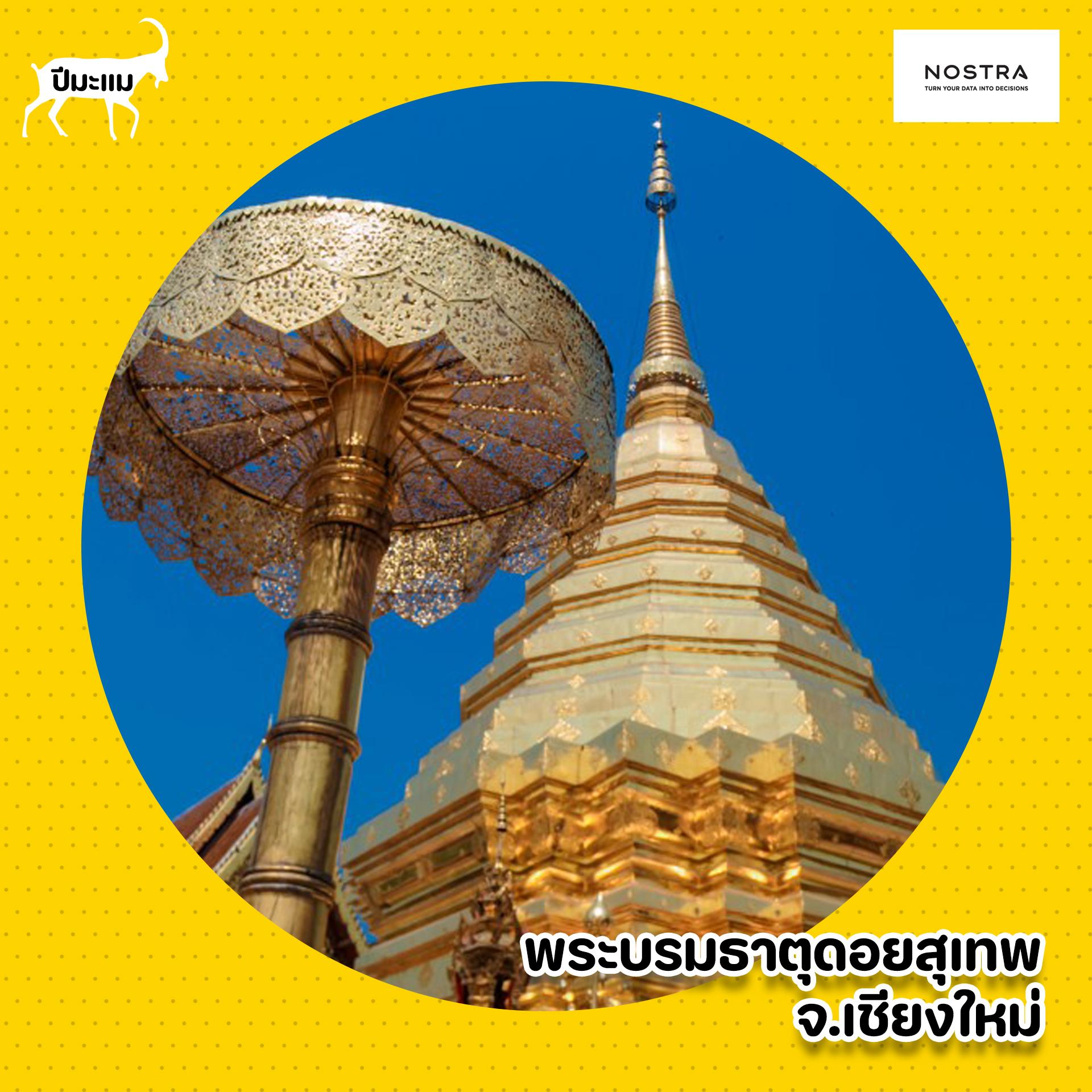 ปีมะแม พระบรมธาตุดอยสุเทพ เชียงใหม่