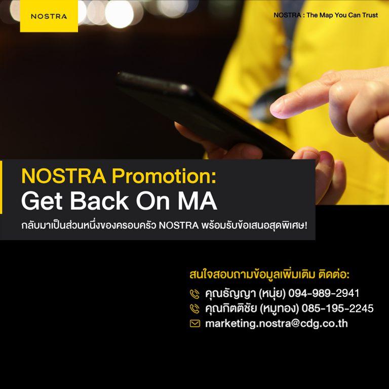 Promotion NOSTRA Map: Get Bacj on MA